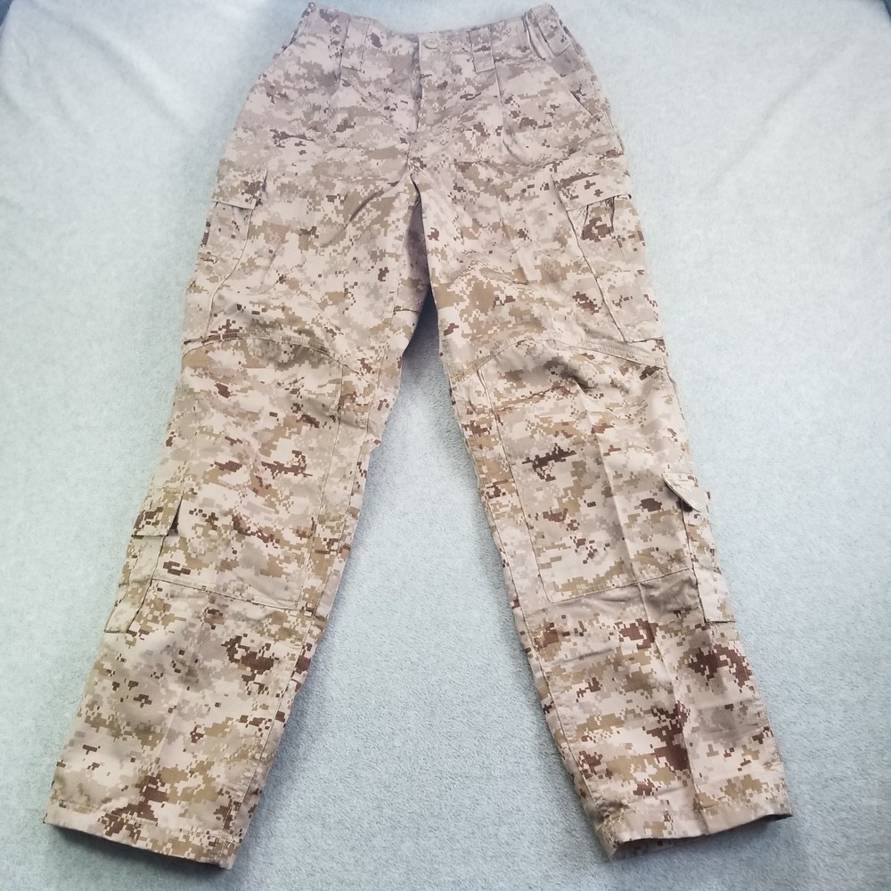MCCUU Cargo Pants Small Reg Marpat AOR1 Desert Camouflage Military Tactical FROG